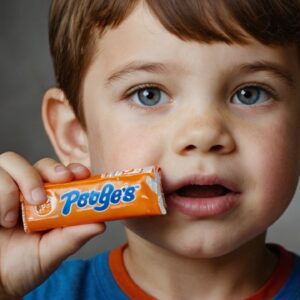 Połknięta guma do żucia