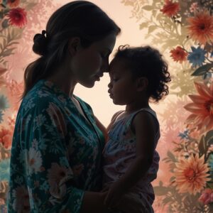 Delikatne odstawianie od piersi: ilustracja więzi matki i dziecka