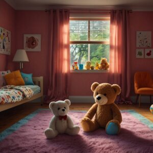 Pokój dziecka zaaranżowany do zabawy w lekarza