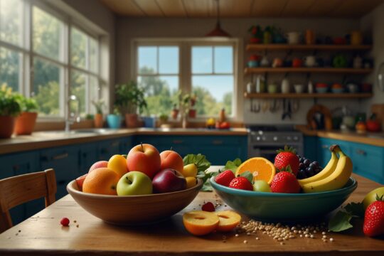 Zdrowy i zbilansowany posiłek dla kobiety w ciąży